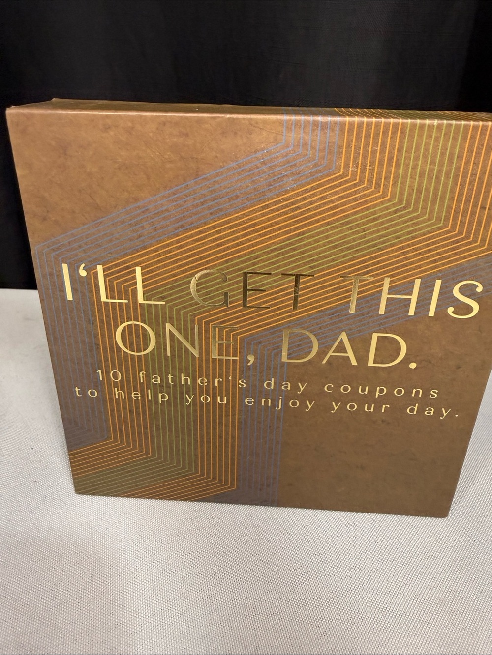 "I'll Get This One, Dad." Father's Day Coupon Book - In A Gift Box NWT